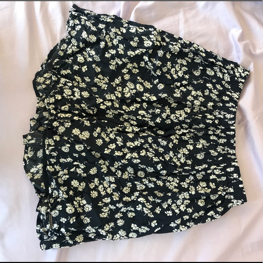 High rise skirt